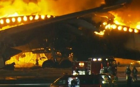 Colisão de aviões no aeroporto de Tóquio. O que se sabe?