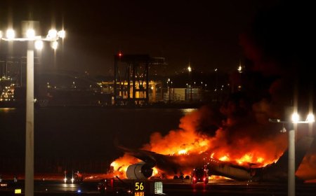 Japão. Aeronave que colidiu com avião não tinha permissão para descolar