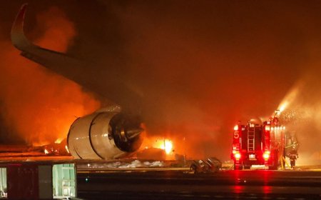 Japão. Avião que colidiu com Airbus não tinha autorização para entrar na pista