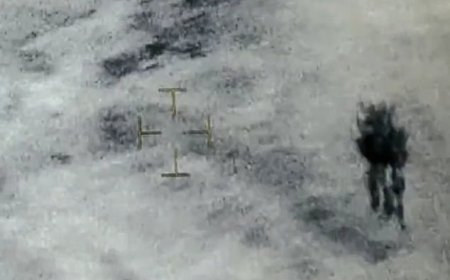 Novas imagens chocantes de OVNIs mostram a embarcação melsa "Jellyfish UFO" não visível' a olho nu pairando sobre a cidade em vídeo.