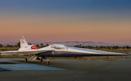 NASA e Lockheed Martin revelam aeronaves supersônicas silenciosas X-59