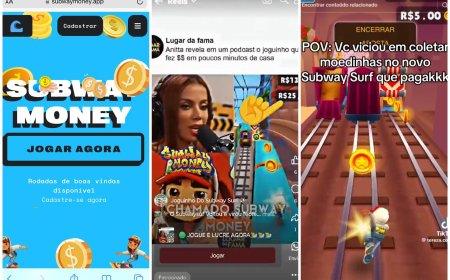 'Subway Money': golpistas criam deepfakes de famosos para prometer dinheiro em jogo falso
