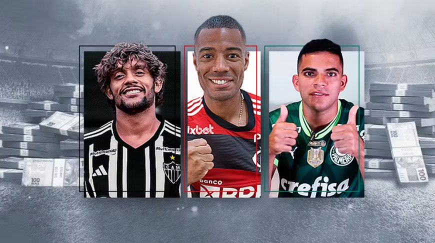 De La Cruz, Scarpa, Bruno Rodrigues: veja lista de reforços de cada time da Série A para 2024