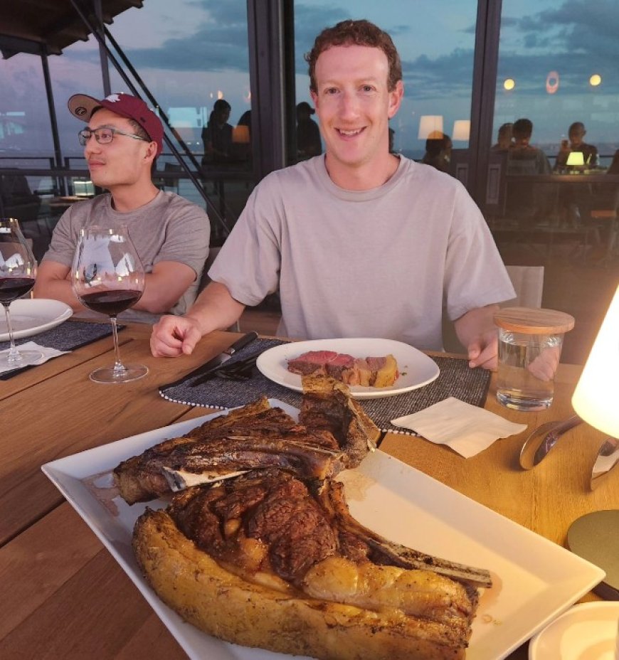 Zuckerberg inicia criação de boi com a carne mais cara do mundo e diz que rebanho vai beber cerveja e comer macadâmia